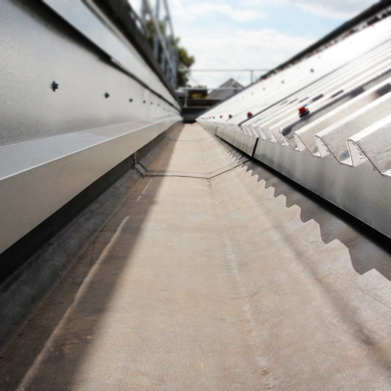 Unifold Gutter Lining System - Guaranteed for 30 years | Ampteam Ltd